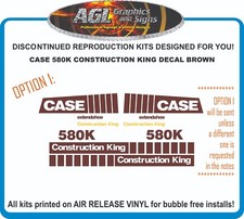 Replacement decal kit for case - decal,