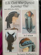 Historical hats sewing pattern