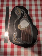 Welsh Slate. Hand Carved And