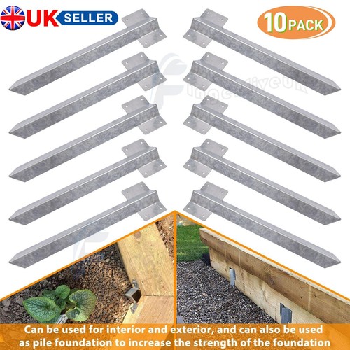 Railway sleeper brackets - 10,