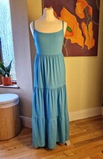 turquoise Maxi Gypsy Dress