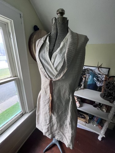 Vintage 1920s plaid - plaid, dress