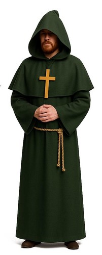 Adults medieval monk - adults,