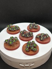 Painted, Based And Varnished Warhammer 40K Necron Scarab Swarm X6
