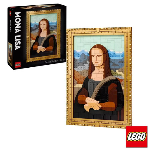Lego art mona lisa - mona,