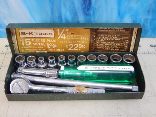 Vintage tools 4 drive - s-k,