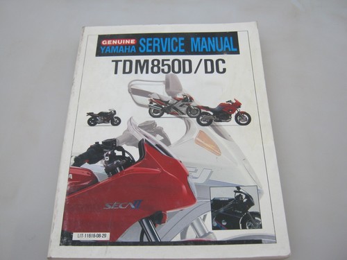 Yamaha tdm850d service - yamaha, tdm850d/dc