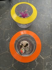 Goldfish Small Fish Bowl Fish Tank Starter Kit Aquarium Gravel Ornamental Plant