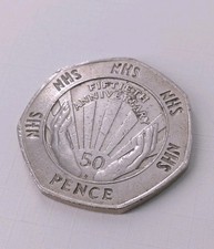 1998 - NHS - 50p Fifty Pence