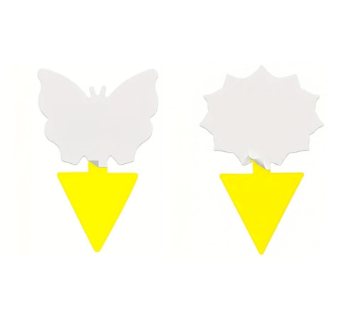 Yellow sticky insect fruit - sticky,