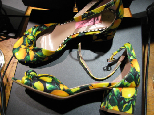 Betsey johnson lemon shoes - johnson!,