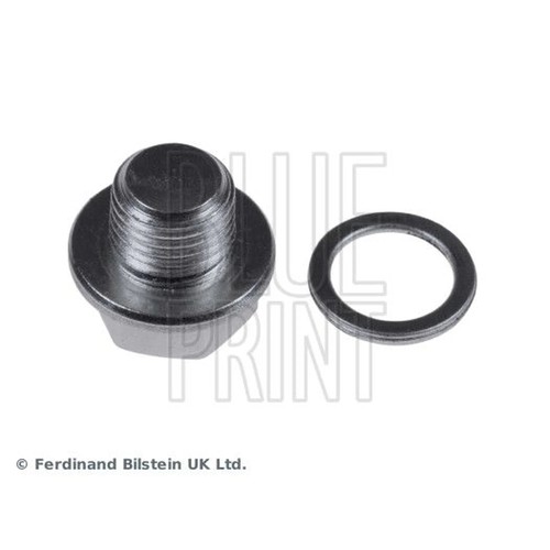 Blue print oil sump screw - blue,