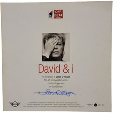 David & I Exhibition Prints by Denis O'Regan Featuring David Bowie