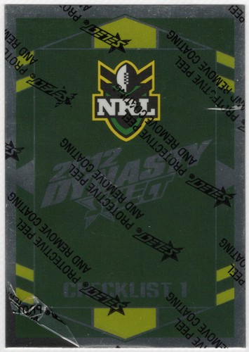 2012 nrl select dynasty card - 2012,