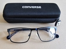 Converse 41 blue glasses frames. With case.