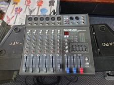 Soundlab G742BA 400W Powered Mixer Amplifier with Effects and Graphic Equaliser