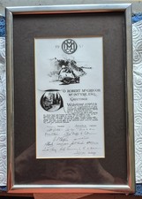 Manx Motor Cycle Club Award To
