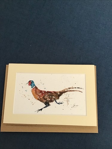 Original watercolour card - original,