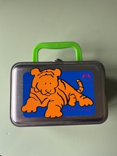 The Body Shop Animals In Danger Tin lunch box/ storage box Vintage Retro 90’s