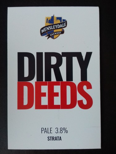 Wensleydale brewery hand pump - wensleydale,