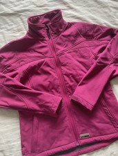 Trespass Pink Soft Shell Breathable Waterproof Windproof Jacket, Size Large, New
