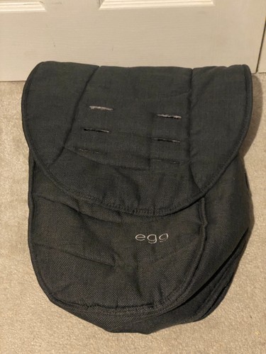 Egg pram footmuff graphite - footmuff, in