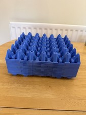 Plastic Egg Trays 15 Pack, Holds 30 Eggs, Mixed Colours Available
