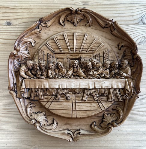 The last supper wooden - wooden, hand