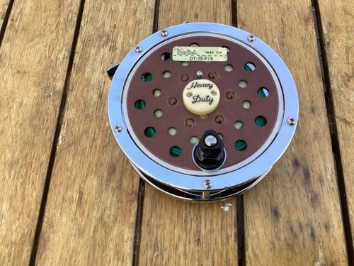 Vintage fjord salmon - fjord, reel