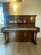 Antique 1915 Matz & Co Upright Mahogany Piano & stool  in excellent condition 