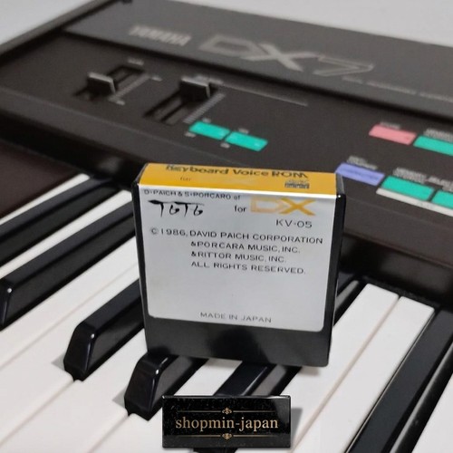 Yamaha dx7 toto data - dx7, kv-05