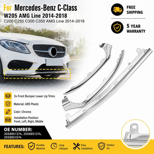 Chrome front bumper - chrome,