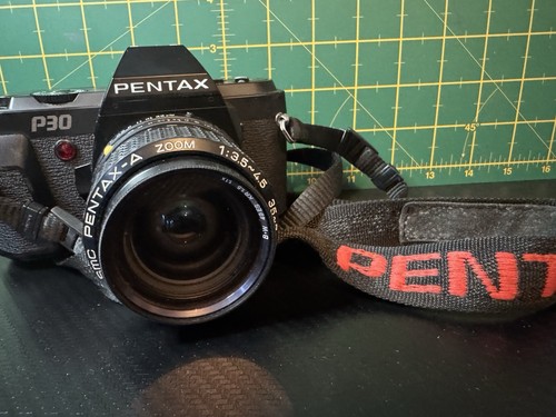 Pentax p30 35mm slr film - pentax,