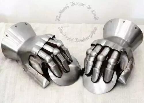 Medieval gothic gauntlets - gothic, set