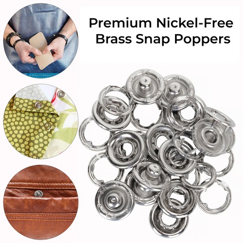 Popper buttons metal snap - popper,