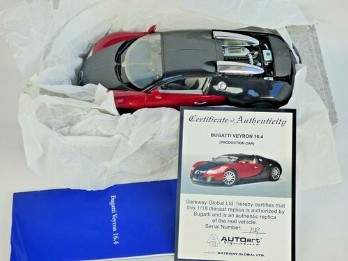 Autoart bugatti veyron 4 - bugatti, 16.4