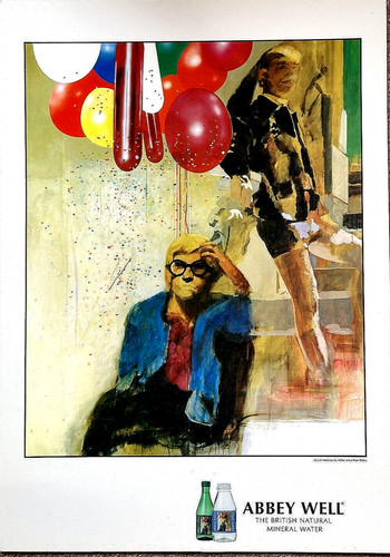 David hockney depicted by - hockney,