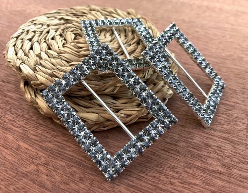 37mm diamante strap slider - 37mm,