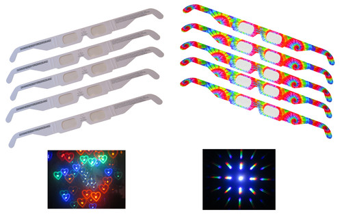 Fireworks glasses peace - fireworks,