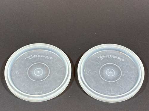 Pair vintage tupperware - vintage, beaker