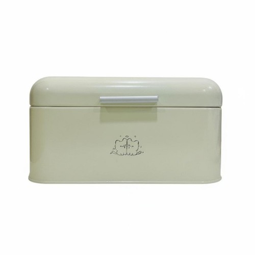 Metal storage tin hinged - storage, lid