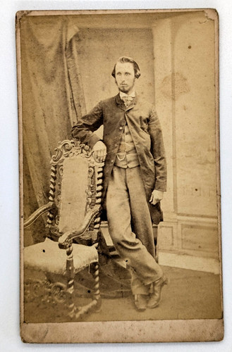 Cdv photograph well dressed - cdv,