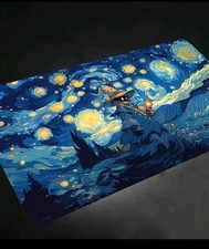 Starry Night Mage TCG Playmat