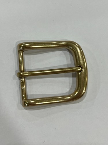 Solid brass gold belt buckle - brass,