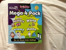 BrainBox KS2 Educational Mega 4 Pack history/world/science/maths