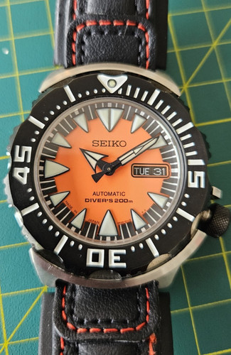 Rare seiko 2nd gen - 2nd, orange