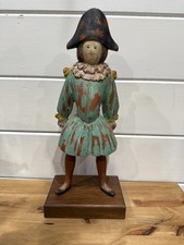Tall Harlequin Statue Figure
