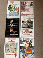 A set of 18 James Bond 007
