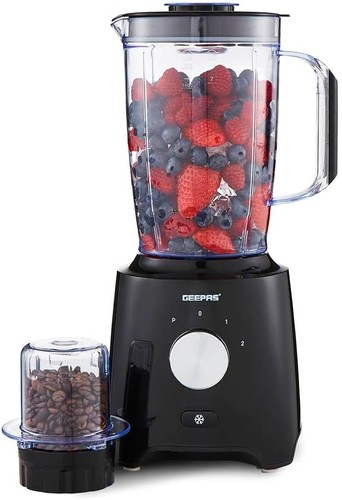 Geepas food jug blender - 2-in-1,