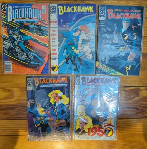 Lot blackhawk dc comics - lot,